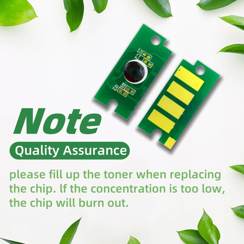 3 juego de 12 Uds Chip para Xerox Phaser 6000 6010 Workcentre 6015 Chip de cartucho de tóner 106R01634 106R01631 106R01632 106R01633 - imagen 5
