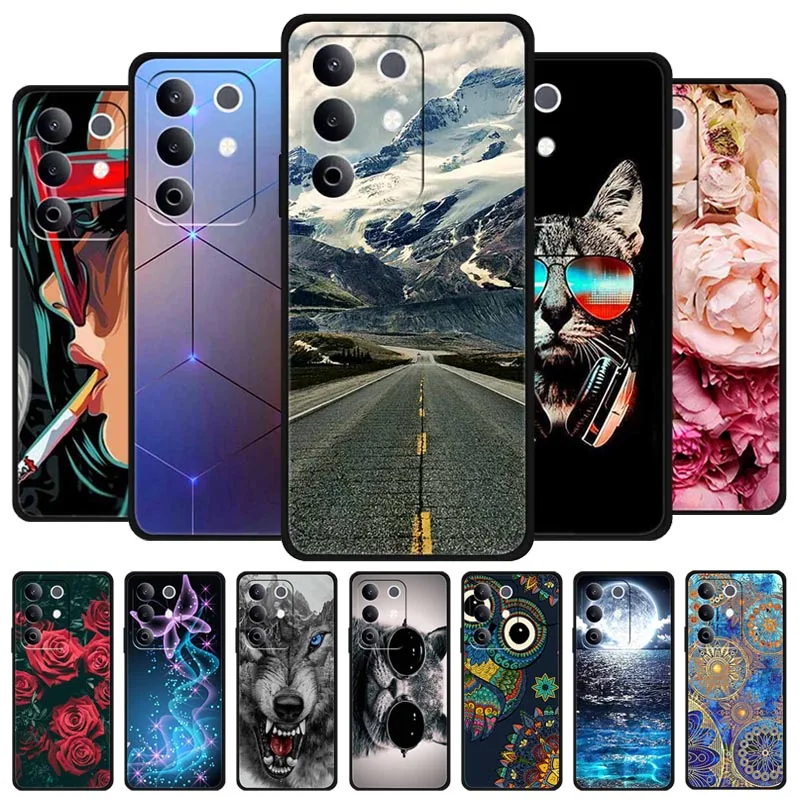 Para Realme C85 Pro 4G funda de silicona suave TPU fundas de teléfono para RealmeC85 Pro RMX5555 a prueba de golpes Cool Animals funda protectora trasera