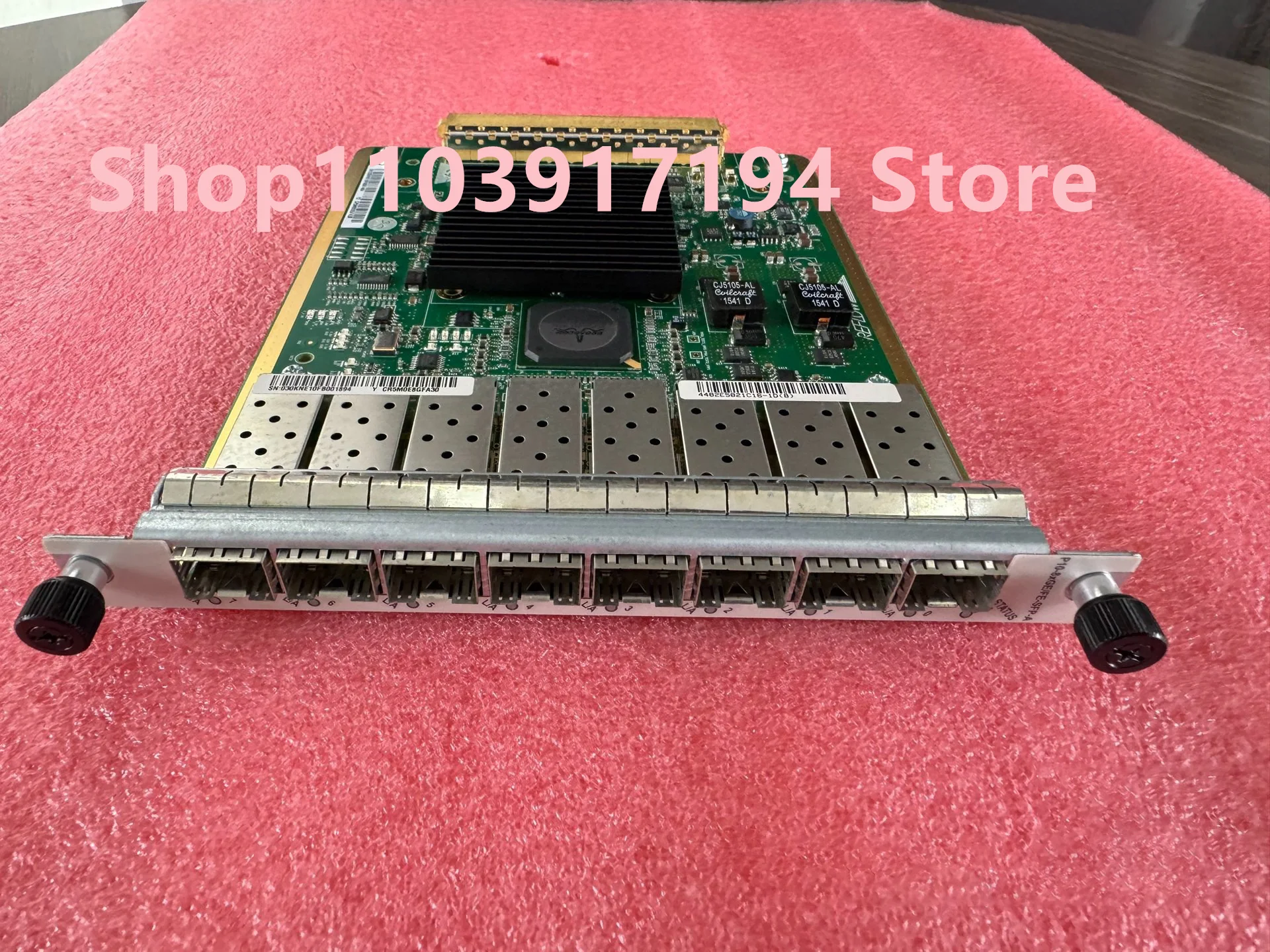 Tarjeta de interfaz de enrutador NE40E-X3 X8 Core P10-8XGE/FE-SFP-A CR5M0E8GFA30 8 puertos 100/1000Base-X-SFP - imagen 4