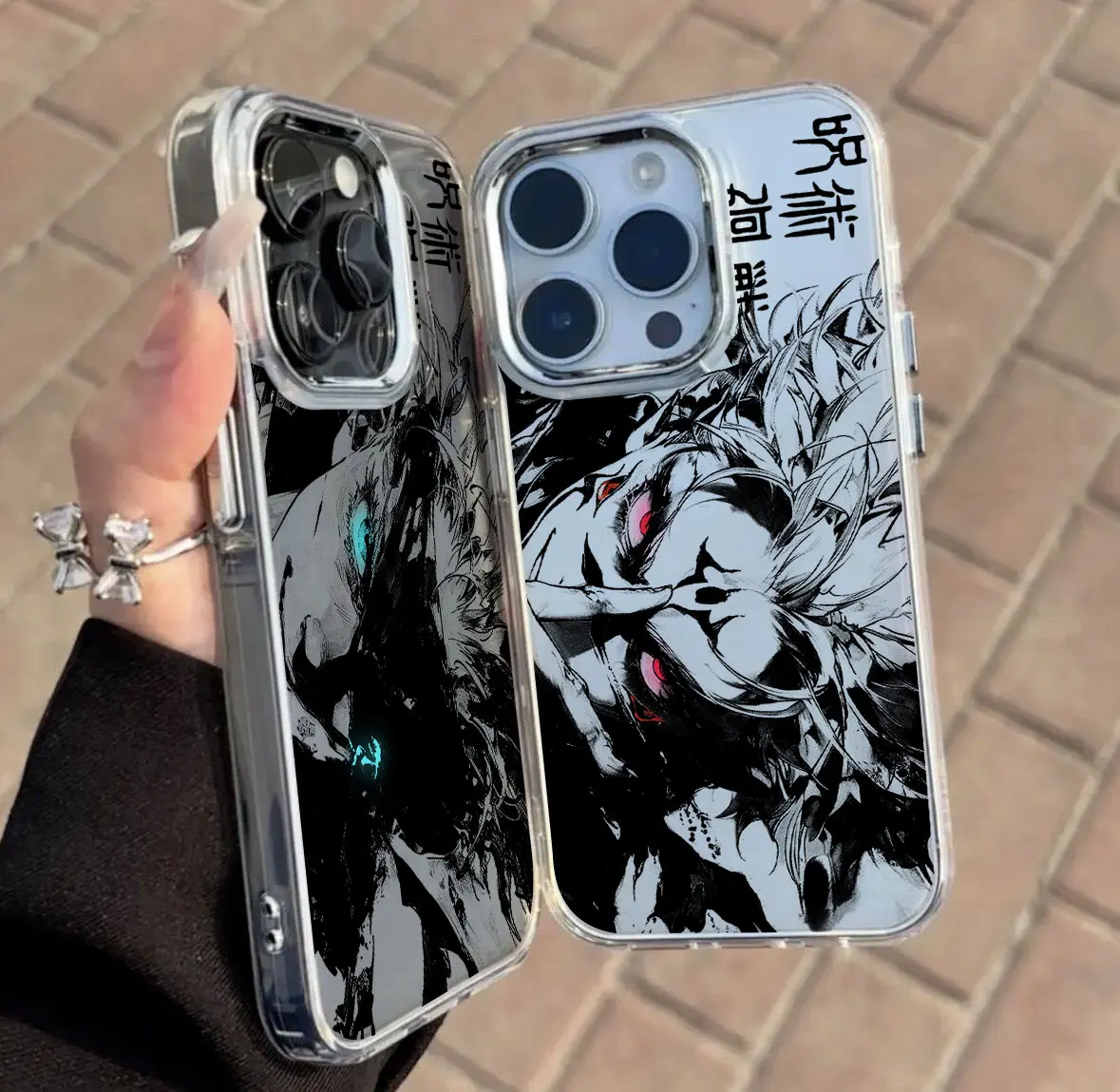 Jujutsu Kaisen-funda de teléfono de Anime para Infinix Smart Note Tecno Camon Spark Hot 30 40 50 5 6 7 8 9 10 Pro Plus 4G 5G transparente - imagen 3