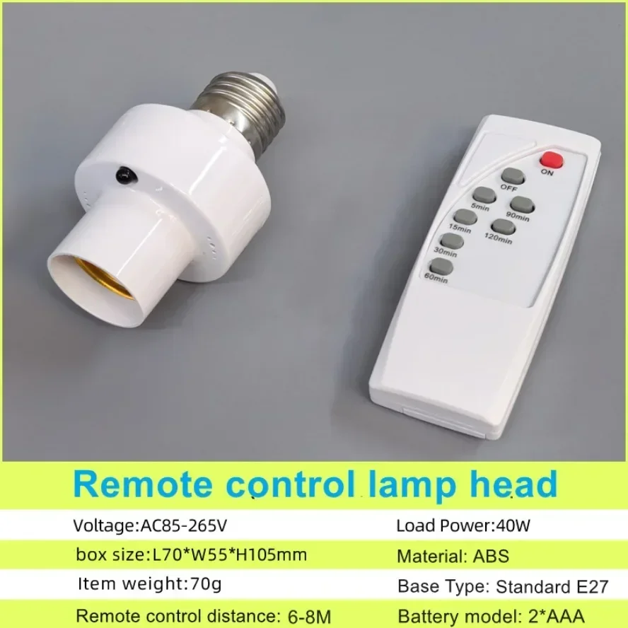 Interruptor con temporizador inteligente, soporte de lámpara con Control remoto inalámbrico por infrarrojos, 220V, 110V, interruptor de luz múltiple para casa, interruptor inteligente para habitación y dormitorio - imagen 5