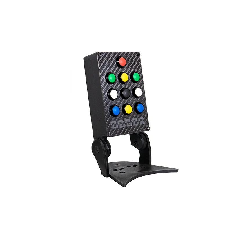 Panel de fibra de carbono para PC, consola central, Plug and Play para Thrustmaster TH8A, palanca de cambios, accesorios de carreras simulados - imagen 5