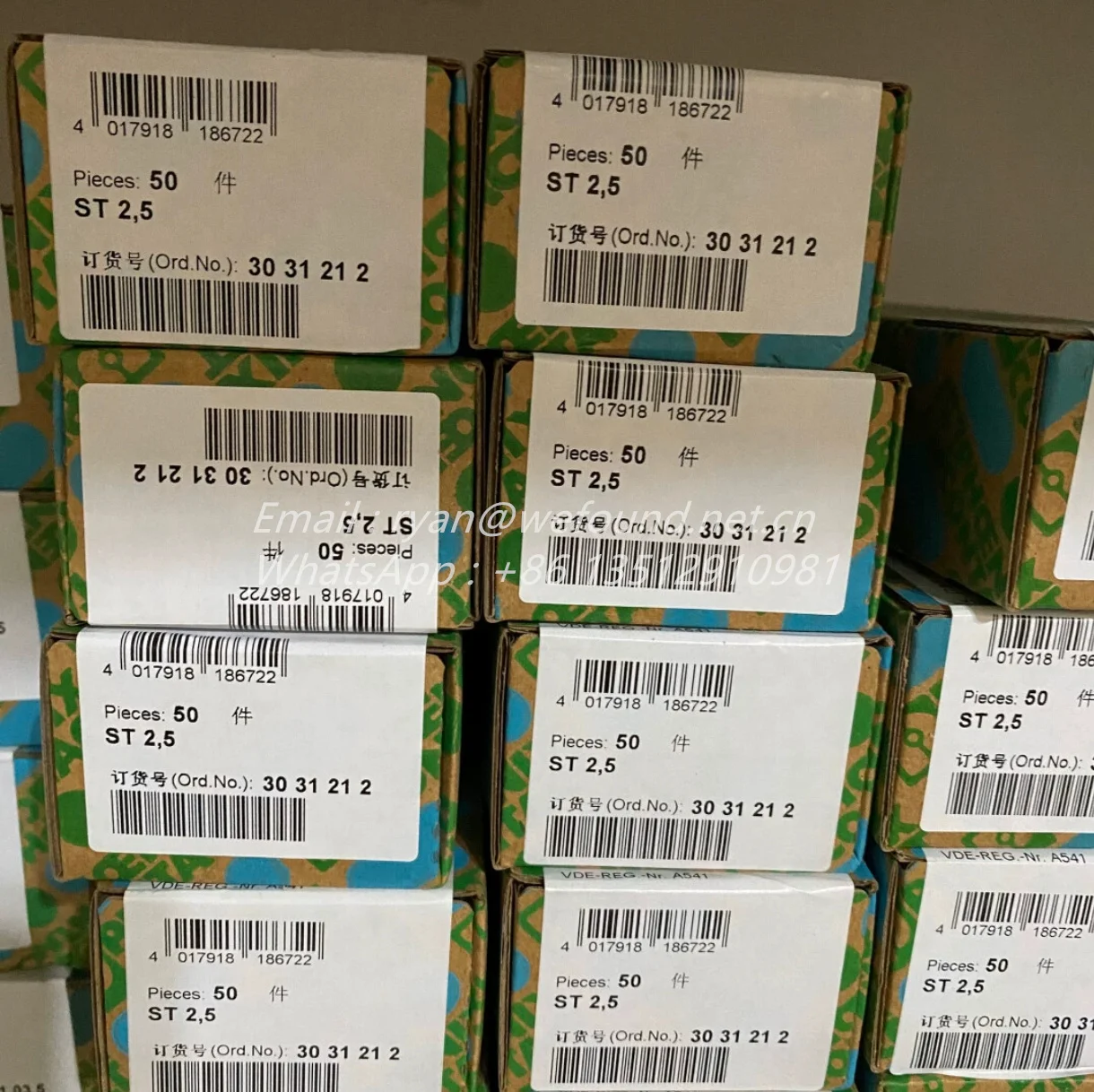 ST 2,5 para Phoenix ST 2,5-bloque de terminales de alimentación, 3031212 - imagen 2