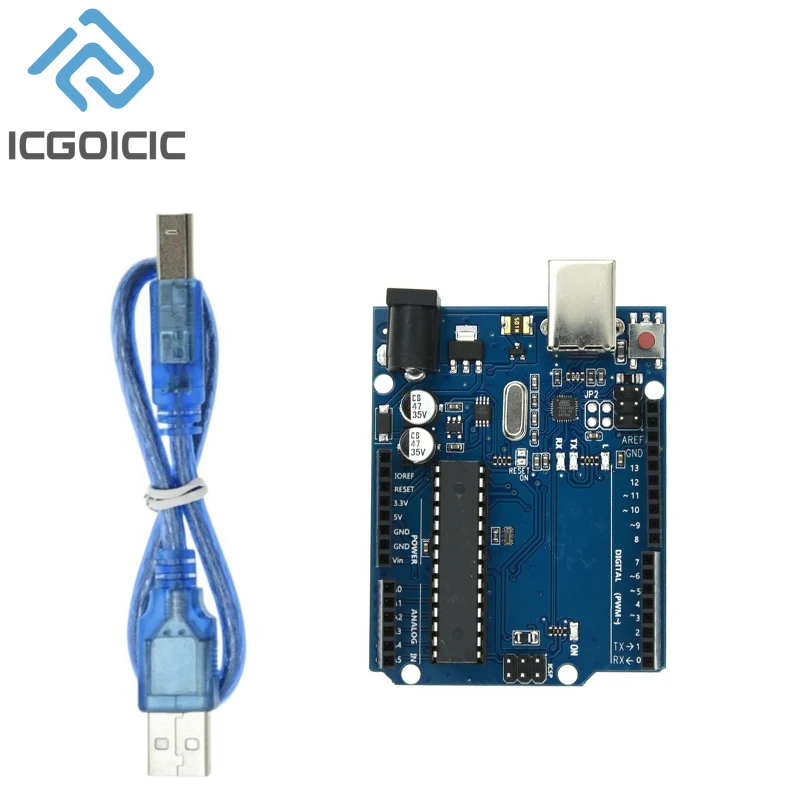 Placa microcontroladora de desarrollo ATmega328P ATmega328 Mega328p, módulo Atmega16U2 Compatible con R3, reemplazo CH340g