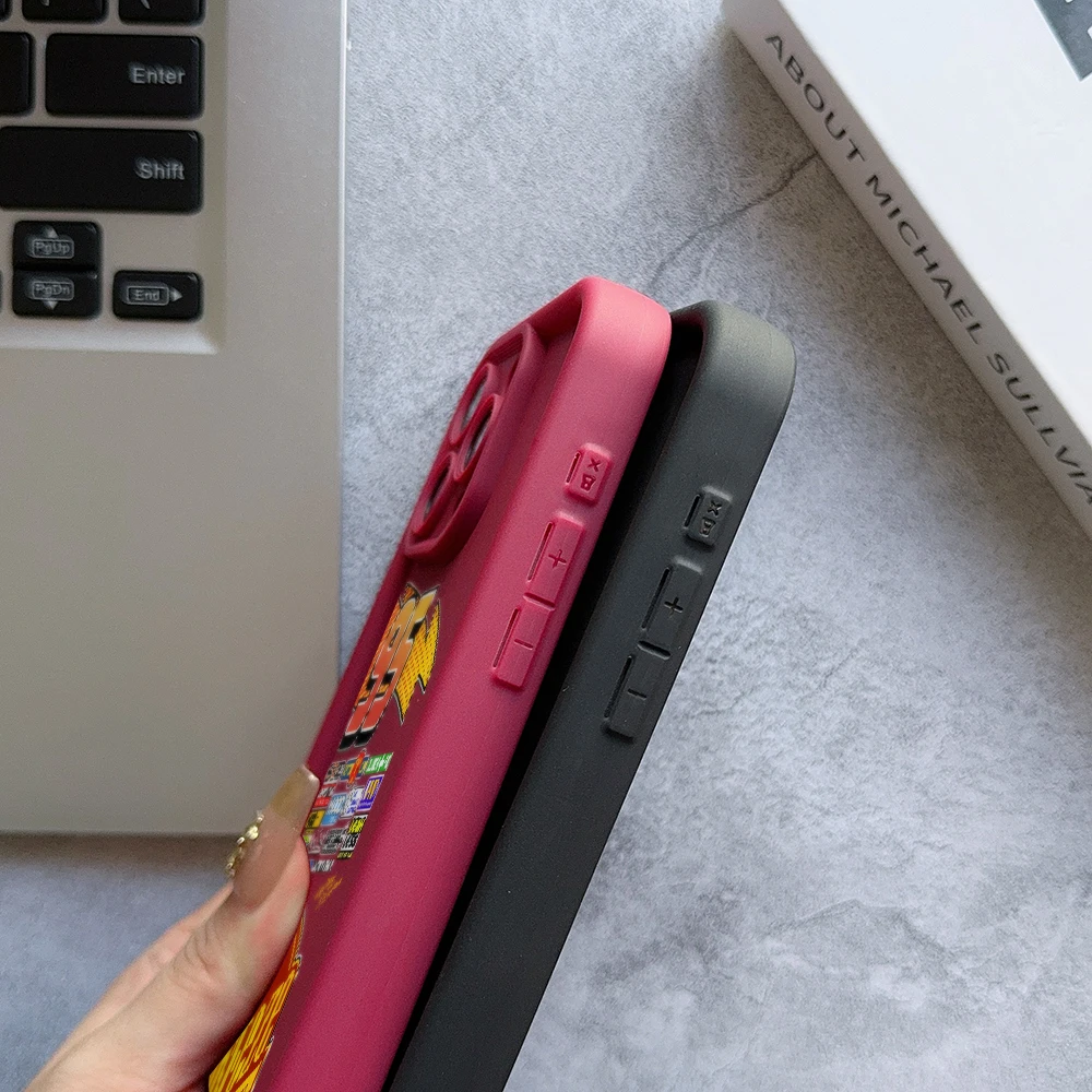 Cool Car Lightning McQueen funda de teléfono para Motorola Moto G85 G84 G75 G60 G54 G53 G52 G35 G34 G32 G30 E40 E32 E22 EDGE 60 5G - imagen 3