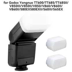 Difusor de flash universal para Canon, Godox y Yongnuo