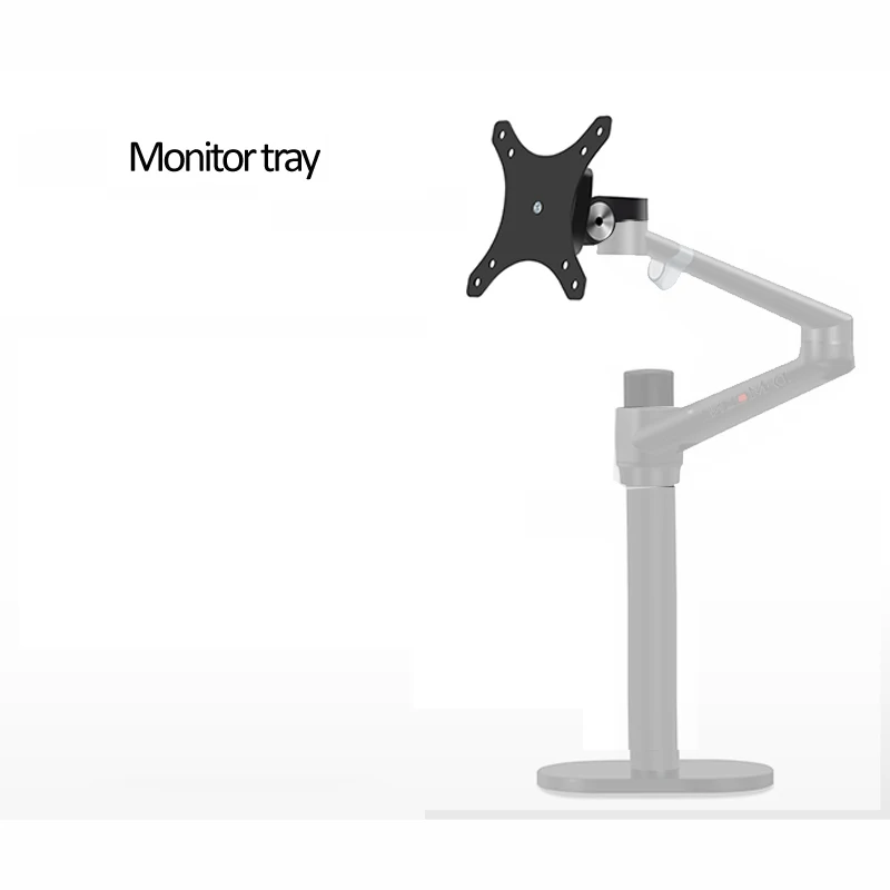 Placa de bandeja VESA adicional + junta para OL-3L, OL-3T, OL-1, accesorio para manualidades, plateado, negro, giratorio, 360