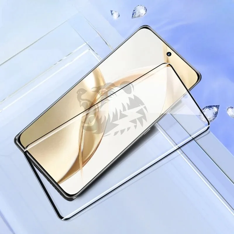 Para Honor 200 Pro 3D cubierta completa Protector de pantalla de vidrio templado Honor200 200Pro 9H cubierta de película protectora transparente - imagen 2