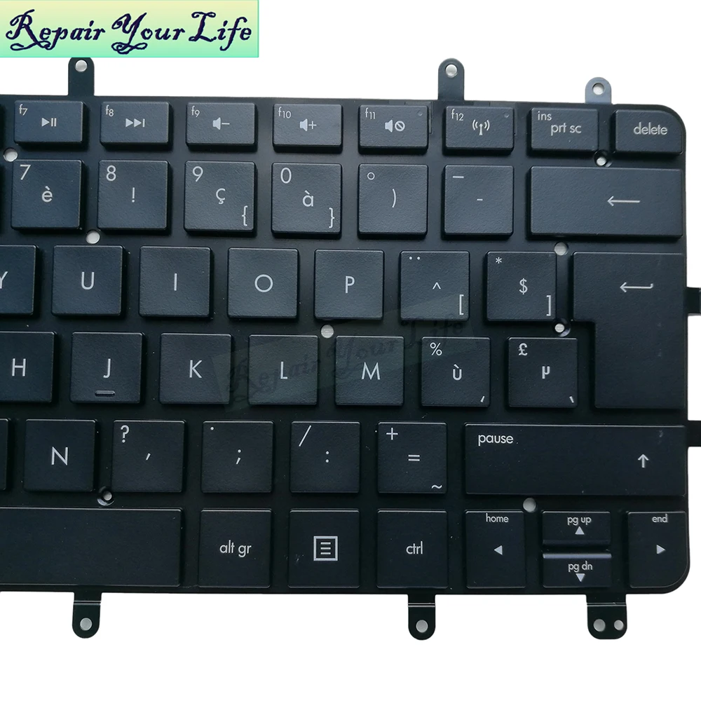 Teclado retroiluminado francés italiano belga para HP SPECTRE XT PRO 13-B000 XT 13-2000 2200 2300 Ultrabook Italia Bélgica AZERTY - imagen 5