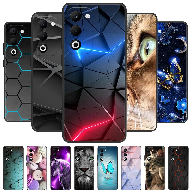 Para OPPO A5m Funda CPH2727 Funda de lujo TPU a prueba de golpes Funda de silicona de dibujos animados para teléfono OPPO A5m Coque OPPOA5M Shells