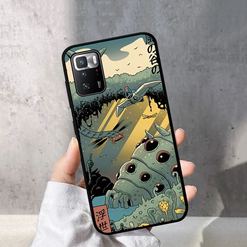 Funda de teléfono clásica de Anime ukiyo-e para Redmi Note 4X5 A 6 7 8 T 9 9S 10 11 11S 11Epro Poco M3 Pro - imagen 3