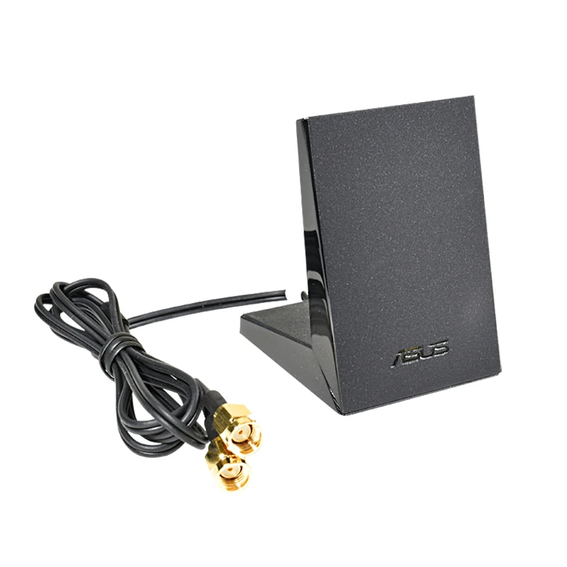 ASUS-antena WIFI Original, enrutador de doble banda, amplificador de señal giratorio magnético plegable, módem de tarjeta de red inalámbrica, 2,4G, 5,8G, nuevo - imagen 2