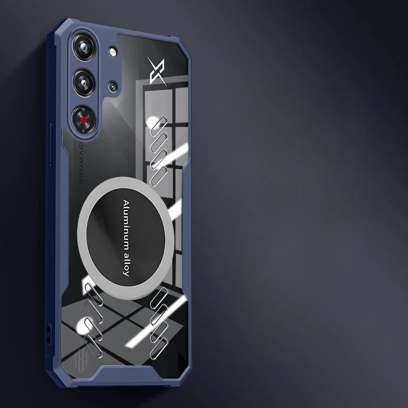 Funda magnética para Nubia Red Magic 10 Pro + disipación de calor funda trasera de carga inalámbrica para Red Magic 10Pro 10Pro + Shell - imagen 5