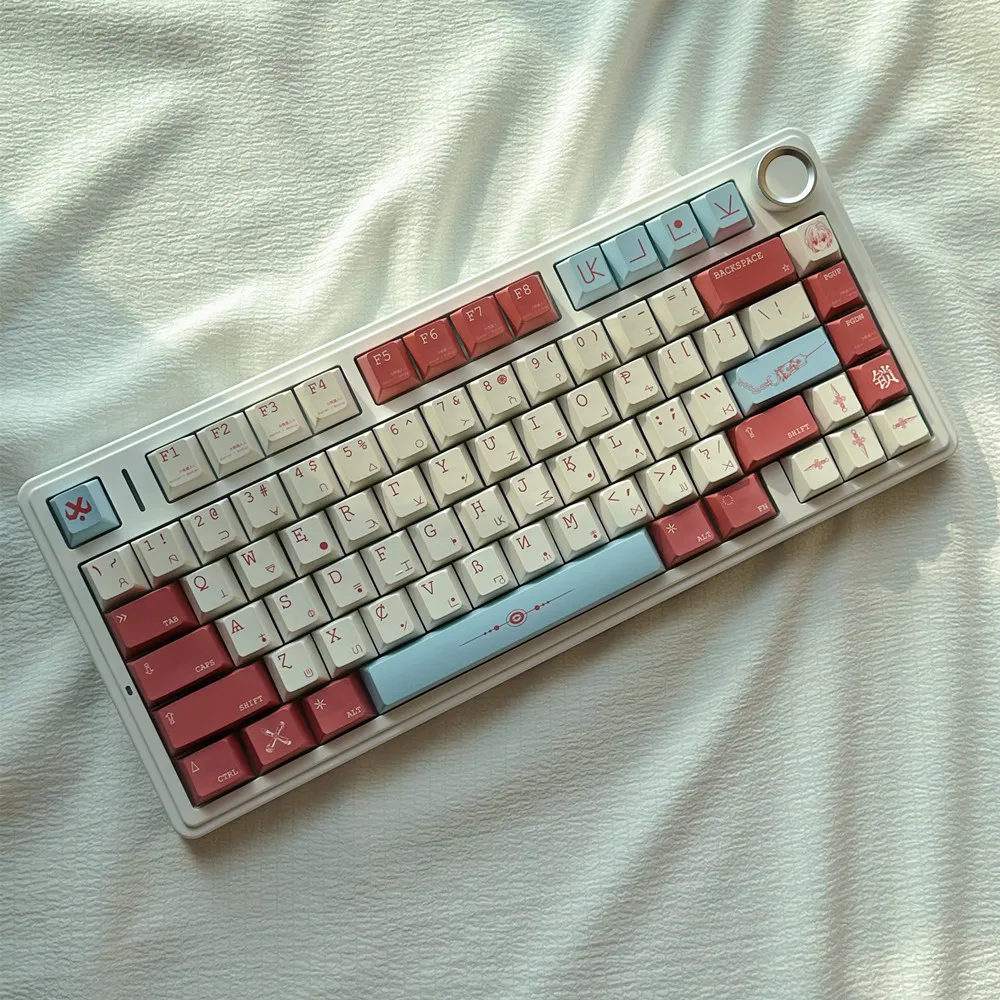 DYE FETISH Colapka Keycap Cherry Profile PBT 143 teclas 5 lados DYE-Sub Kit de personalidad para interruptores Gateron Teclado mecánico - imagen 2