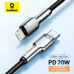 Baseus Cable USB-C a Lightning – Carga Rápida PD Antirrotura