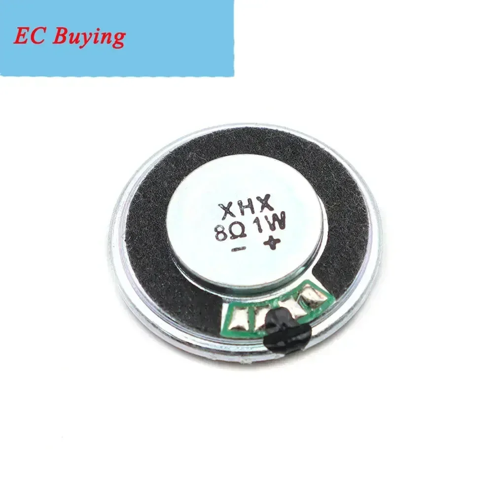 2 uds 26MM 8 Ohm 1 vatio pieza de repuesto de altavoz 26*5,3 MM 8Ohm 1W altavoz caja de hierro imán interno 26 MM bocina - imagen 2