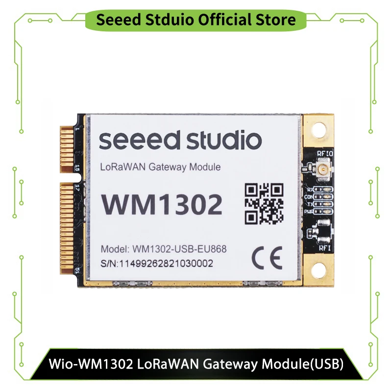 Módulo de puerta de enlace de largo alcance Wio-WM1302 (USB) - EU868
