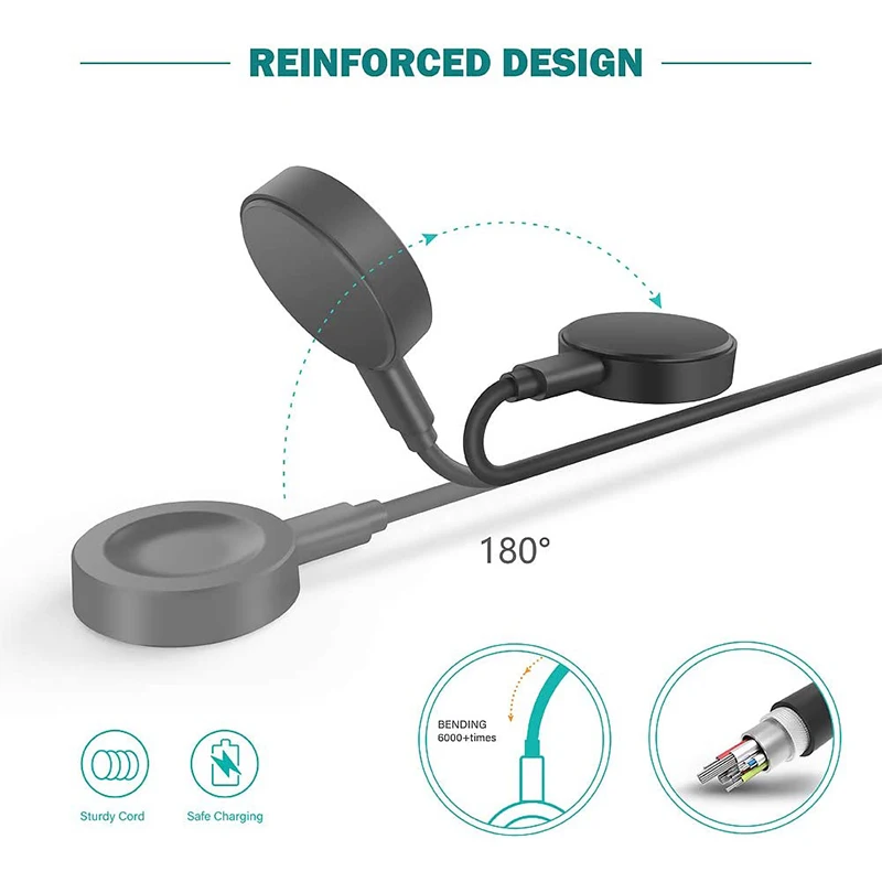 Cable de carga rápida para Huawei Watch 3 GT2 GT3 PRO, cargador magnético USB para Huawei Watch GT GT2 GT2e Honor Watch GS Pro Magic 2 - imagen 4