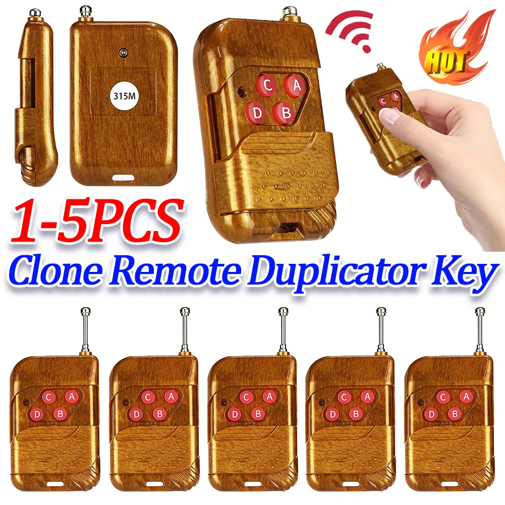 Mando a distancia inalámbrico 433,92 MHz, duplicador Universal, llave de alta sensibilidad para Monitor de seguridad, Control de luz