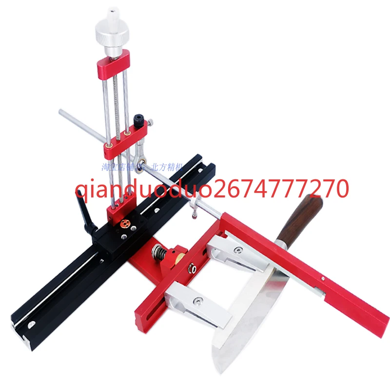 Afilador de ángulo fijo con riel deslizante