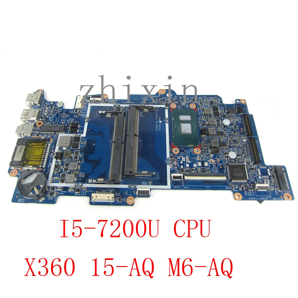 Yourui para HP ENVY x360 15-AQ M6-AQ placa base para ordenador portátil con i5-7200U 2,5 Ghz CPU 15257-2 858872-601 858872-501 100% probado