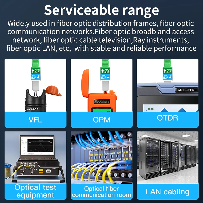 Adaptador de fibra óptica SM monomodo SCUPC/SCAPC macho/hembra Cable de fibra óptica interfaz acoplador convertidor herramienta de fibra - imagen 3