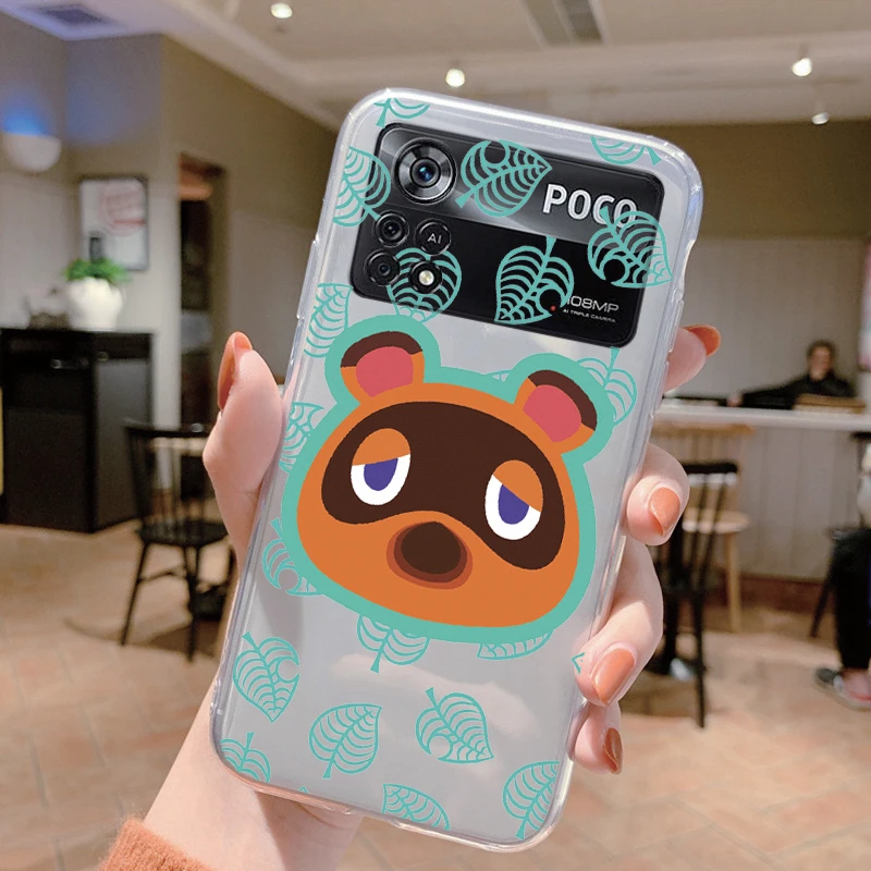 Para Poco X4 Pro 5G Funda de flores de silicona suave TPU Funda trasera de teléfono para Xiaomi PocoX4 Pro X4PRO Funda carcasa de parachoques transparente - imagen 5