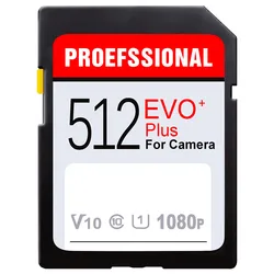 Tarjeta SD UHS-I 512GB – Alta Velocidad para Cámara DSLR