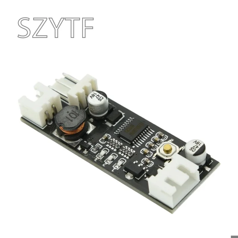 Solo 12V 0,8a DC PWM 2-3 cable ventilador Control de temperatura controlador de velocidad chasis ordenador Módulo de reducción de ruido NTC B 50K 3950 - imagen 3