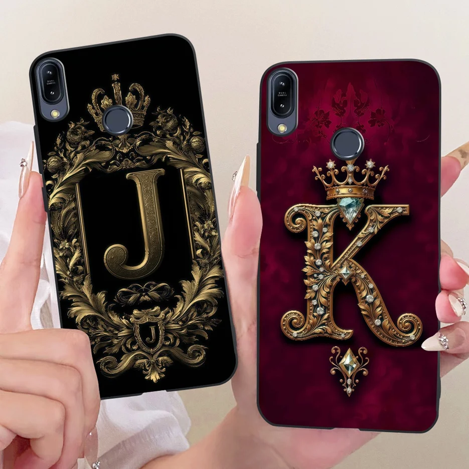 Para Asus Zenfone Max Pro M1 ZB601KL ZB602KL funda X00TD X00TDB X00TDA X00T Cool Crown letras cubierta 5,99 ''funda suave TPU Fundas parachoques - imagen 2