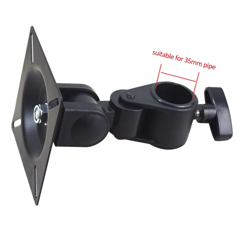 Piezas de montaje de monitor de movimiento completo T900-ARM de 20kg, soporte de pared LCD giratorio inclinable de 10 "24" 27 ", monitor giratorio 360 para montaje en tubería de 35mm