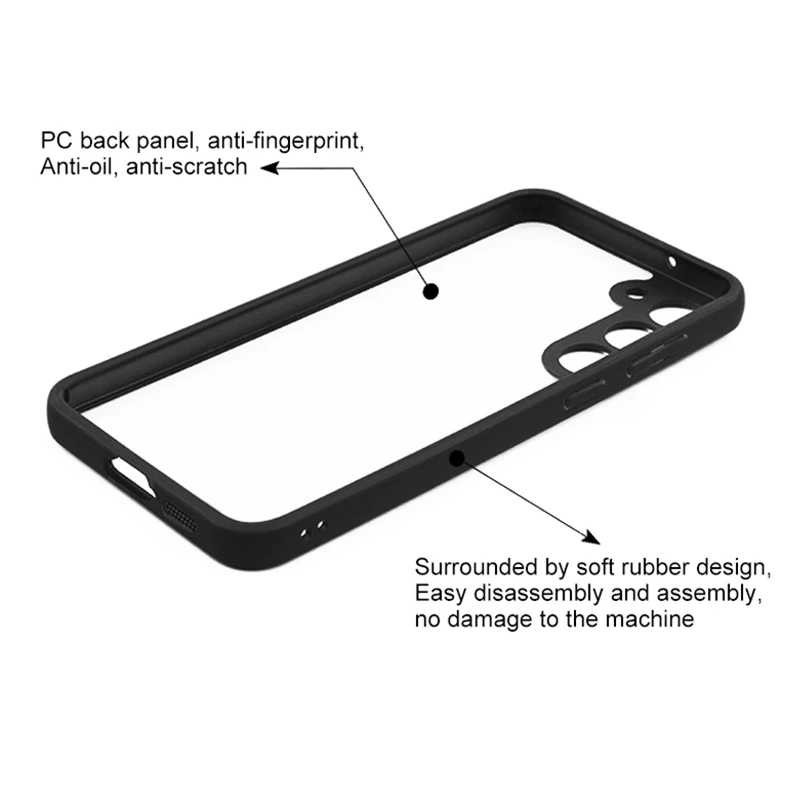 Funda de silicona TPU transparente a prueba de golpes para Samsung Galaxy S24 Plus Ultra S23 S22, funda protectora S24 - imagen 4