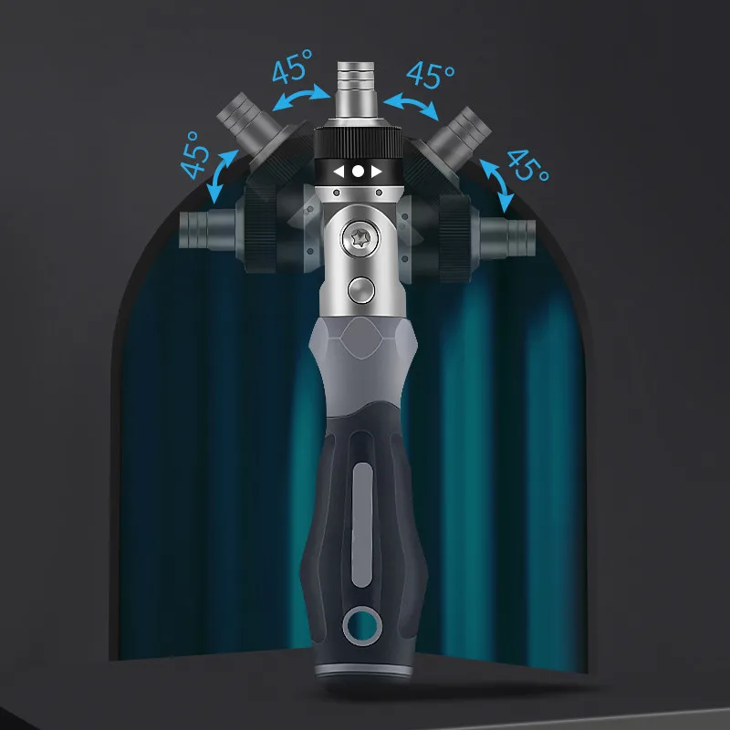 Juego Destornilladores Precision Trinquete – Llave Hexagonal Acero Vanadio - imagen 2