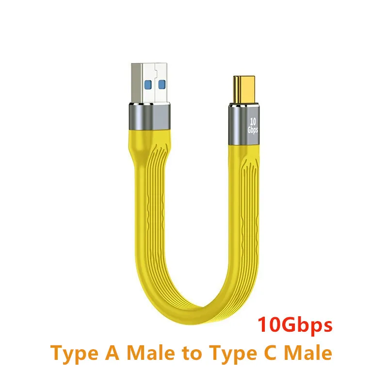 Cable de datos USB 4 para iPhone 15 Pro Max Thunderbolt 100 SSD, USB C a tipo C, Cable corto de 10Gbps PD 3/4 W 8K 60Hz - imagen 2