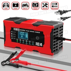 Cargador Inteligente 10A 12V/14,6V para Baterías LiFePO4 AGM Plomo