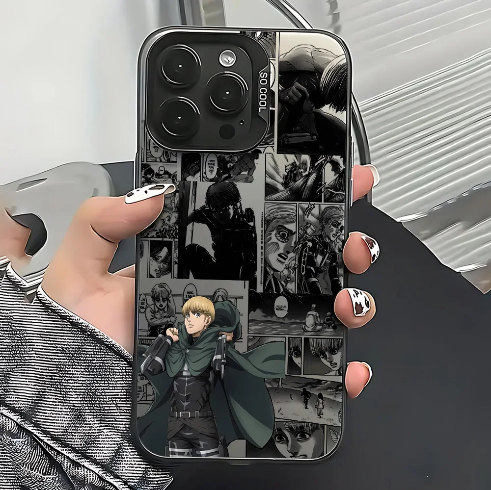 Funda de teléfono Blood A-Attack on T-Titan para Xiaomi Mi 15T 14T 14 13 12 12T 11 Lite Poco X7 X6 F7 F6 X5 F4 F3 X3 GT Pro 4G 5G