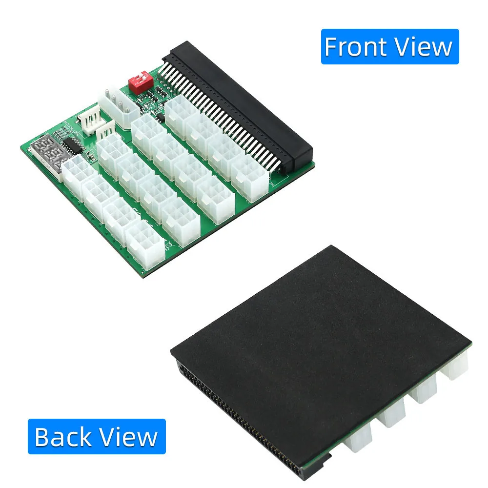 Adaptador de conector de fuente de alimentación para HP DPS-1200FB A Placa de ruptura de fuente de alimentación 16 puertos PCIe 6 pines 750W-1200W Placa de minería - imagen 4