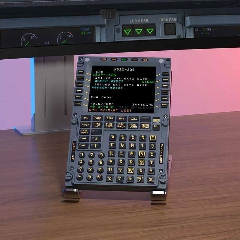 El simulador de vuelo WINGFLEX A320 MCDU presenta simulación a escala completa para MSFS Fenix A319 XPLANE P3D - imagen 3