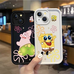 Funda iPhone Silicona Antideslizante Antipolvo Bob Esponja Reforzada