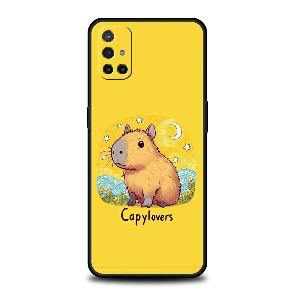 Funda de teléfono Anime Capybara Porpoise para OnePlus 13 12 11 10 9 8 7T Pro 13R 12R 10R 9RT 8T Nord N200 N30 2T CE 2 3 5G Lite - imagen 4