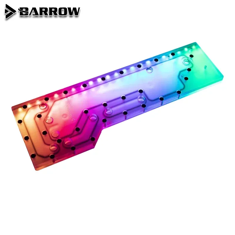 Barrow COUGAR DarkBlader, caja, placa de vía navegable, depósito, tanque de agua para PC, sistema de refrigeración por agua, construcción, 5V, ARGB, 3 pines