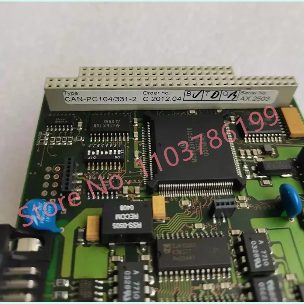 Placa base de computadora industrial Placa de expansión PC104 CAN-PC104/331-2 - imagen 2