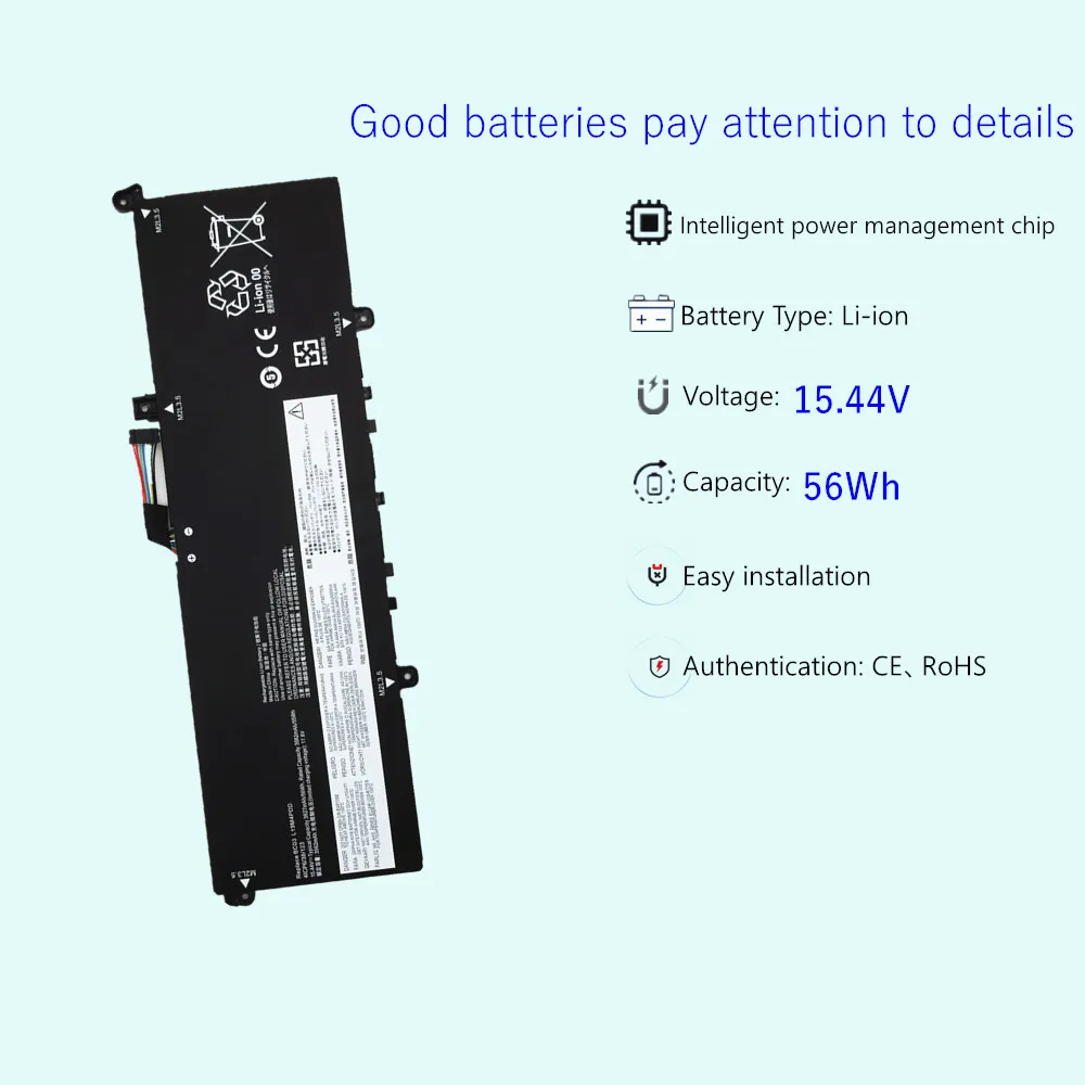 L19M4PDD L19D4PDD L19C4PDD batería del ordenador portátil para Lenovo ThinkBook 13s 14S G2 ITL 5B10Z37621 SB10Z37619 5B10Z37617 5B10Z37618 - imagen 3