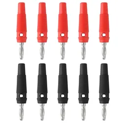 Conector Banana Macho Tornillo Apilable Alta Corriente Para Altavoz