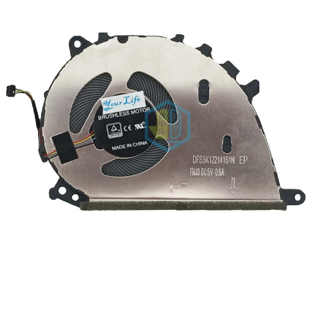 Ventiladores enfriadores de CPU para ASUS Zenbook 13 14 UX325 UX425 UM325 UM425 UX325JA UX325EA UX325SA UX325UA ventiladores de refrigeración 13NB0QY0T02011 FMJ3 - imagen 3