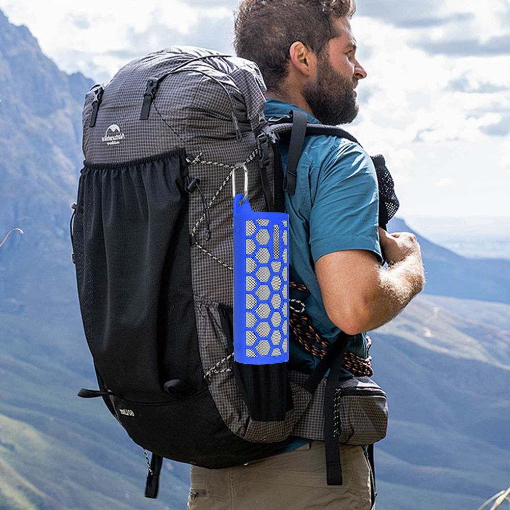 Funda protectora de silicona para altavoz inalámbrico, funda protectora a prueba de golpes, piel suave con mosquetón, para Sonos Roam 2 - imagen 5