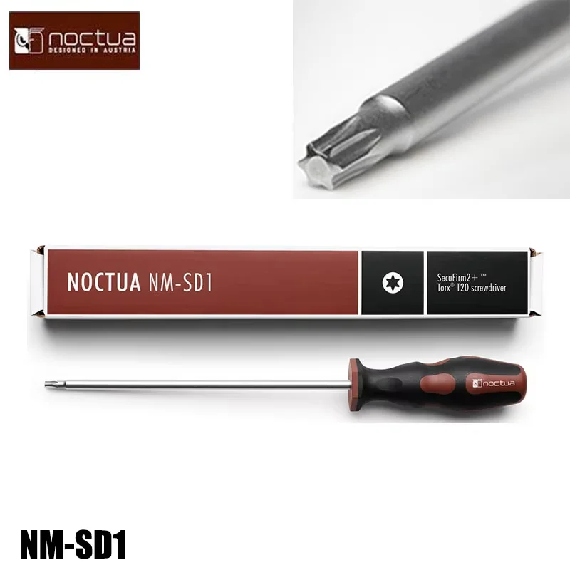 Noctua NM-SD1 15cm de largo TORX de alta calidad ® El destornillador T20 es adecuado para el Secufirm2+ de NOCTUA ™ Punta magnética del sistema de instalación - imagen 2