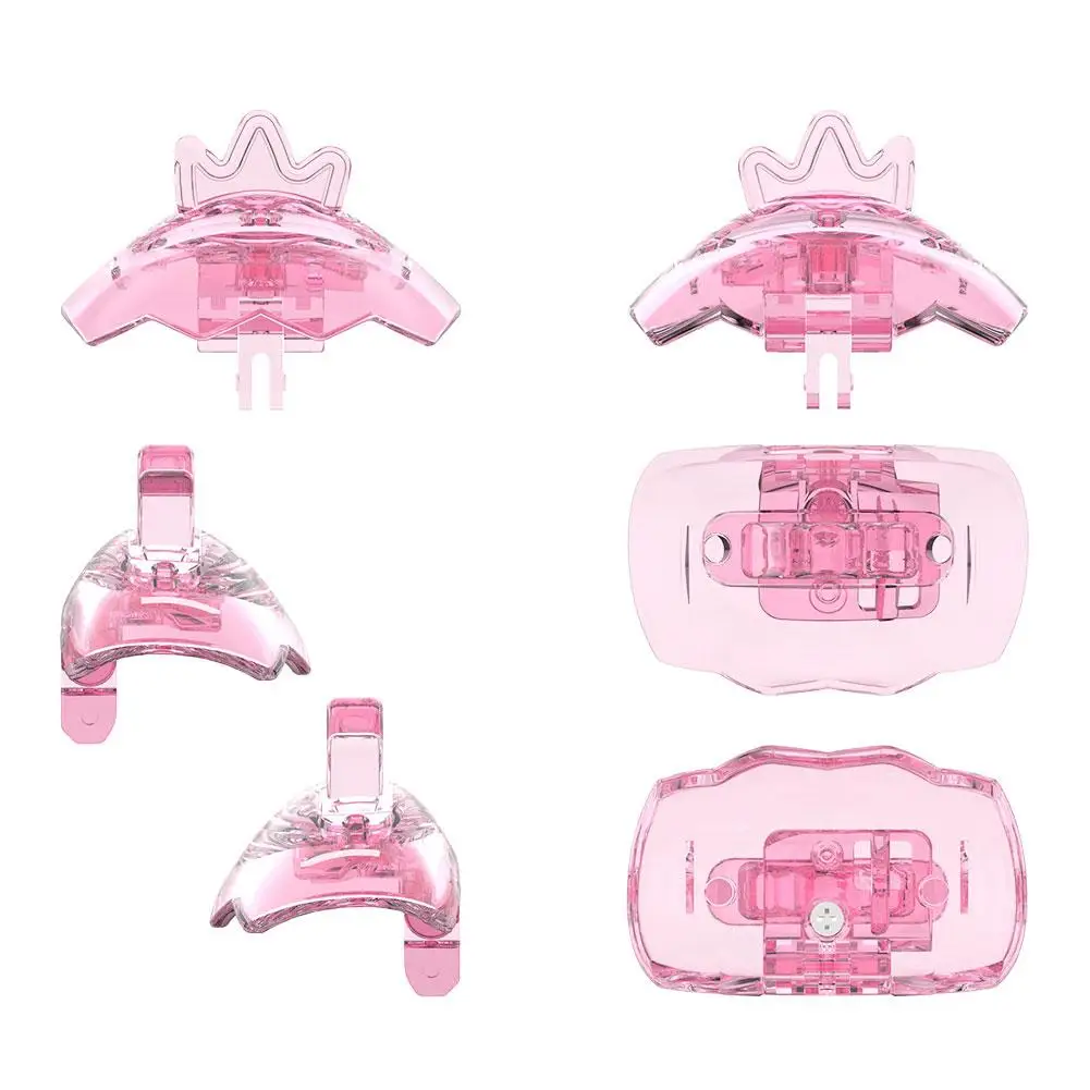 Para Tamagotchi Paradise Crown Cap PC tapa superior decoraciones lindas transparentes accesorios de consola de juegos para Tamagotchi Paradise