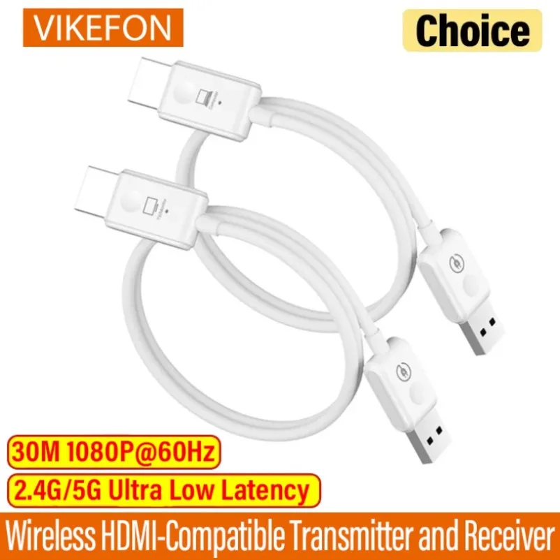 Plug & Play 50M 1080P inalámbrico Compatible con HDMI transmisor de Audio y vídeo extensor adaptador Dongle para proyector de Monitor de TV