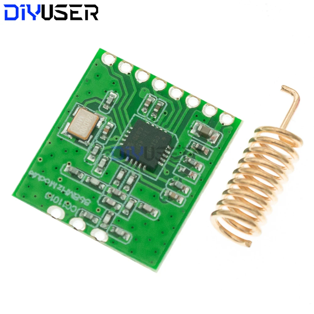 Módulo inalámbrico CC1101, antena de transmisión de larga distancia, interfaz SPI de 868MHZ, baja potencia M115 para FSK GFSK ASK OOK MSK de 64 bytes - imagen 2